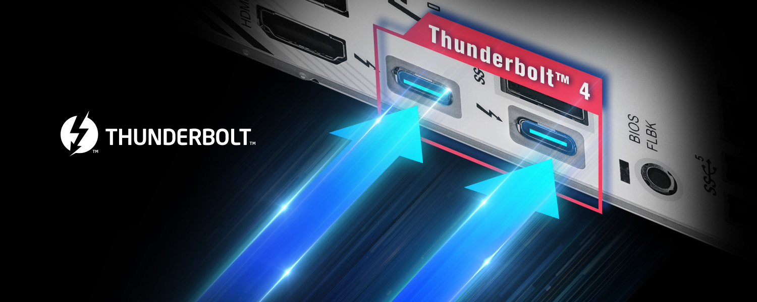 Thunderbolt™ 4/USB4 